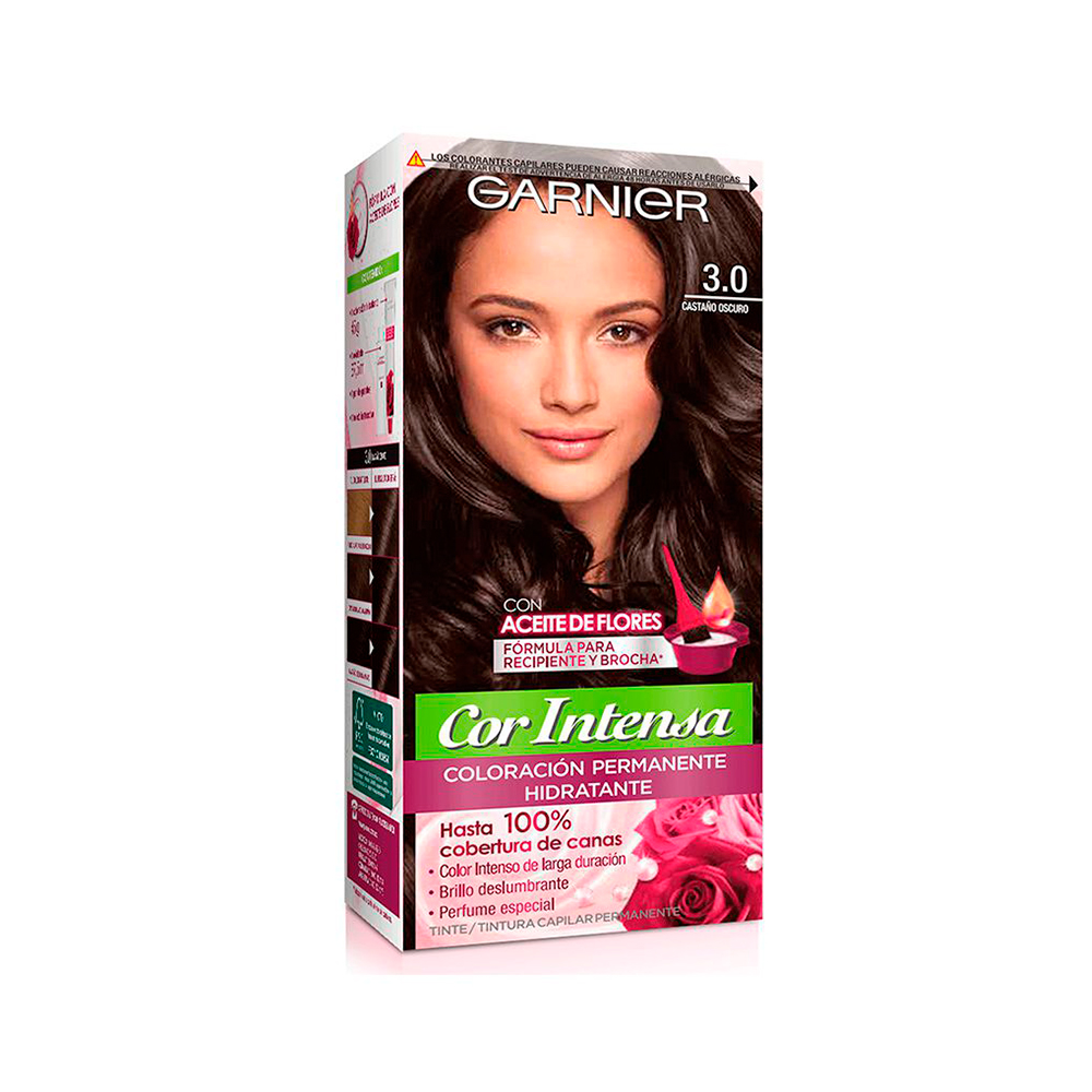 Tinte Garnier Nutrisse Castaño Oscuro 3.0