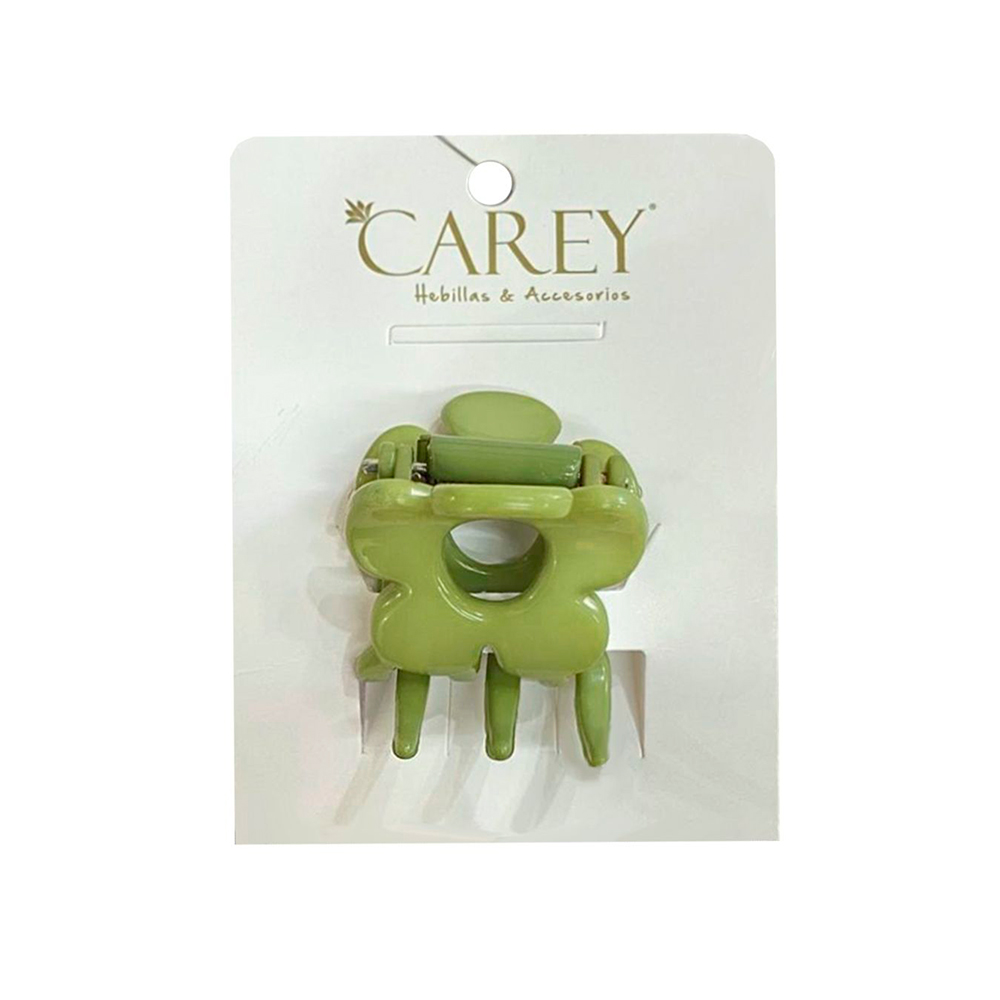 Pinza Carey Flor Pequeña Colores Varios x1 Unid
