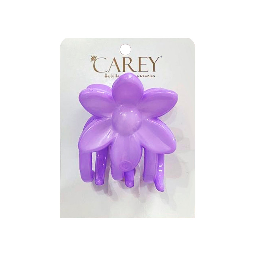 Carey Hebilla De Flor Grande Colores Varios x1