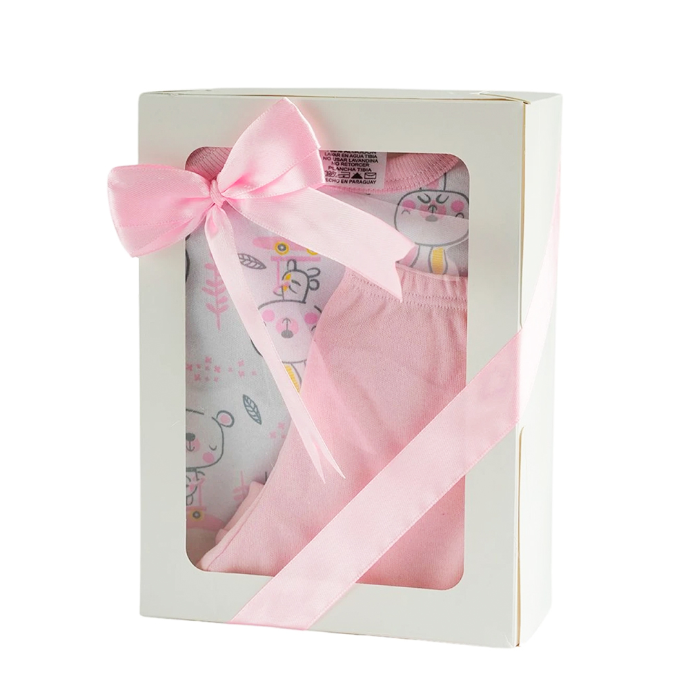 Set de Body mas Short de Nena en Caja