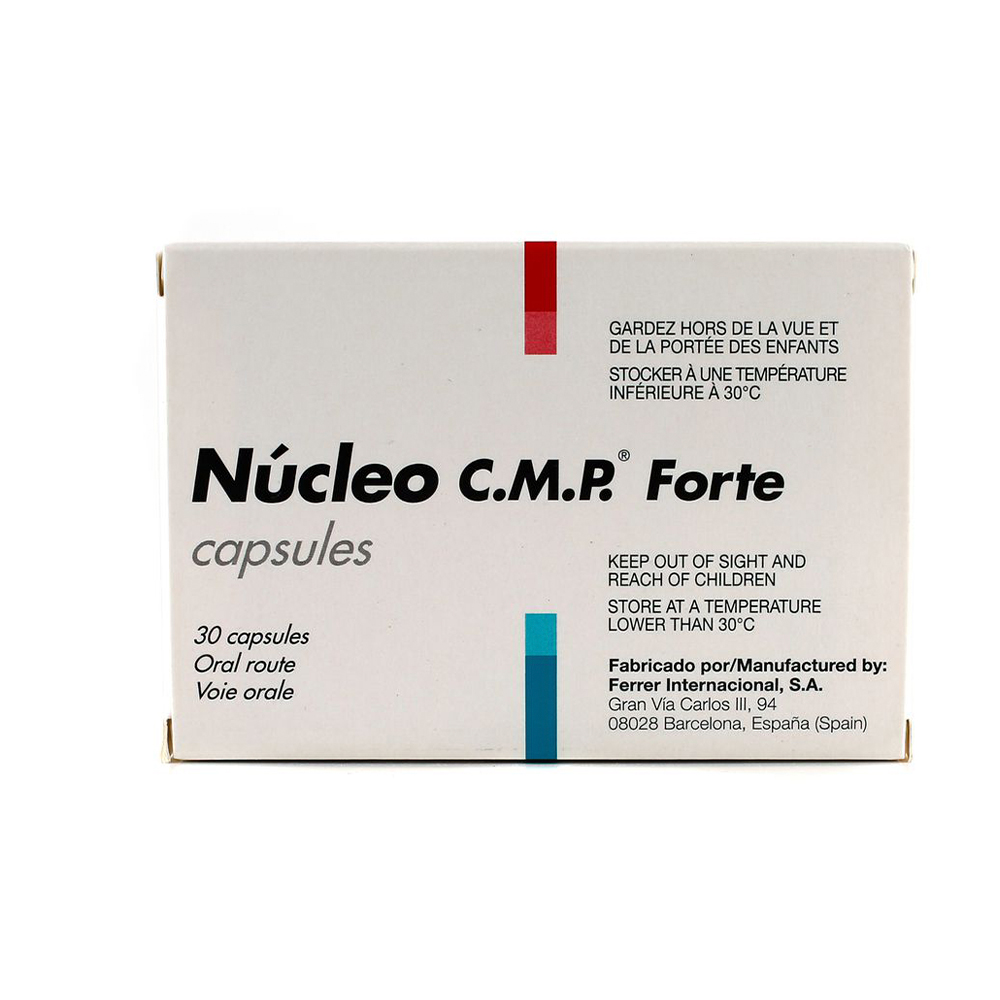 Núcleo C.M.P. Forte Caja de 30 Cápsulas