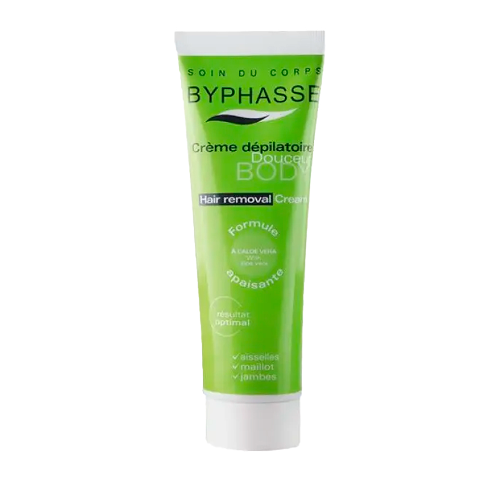 Crema Depilatoria Aloe Vera Byphasse De 125mL
