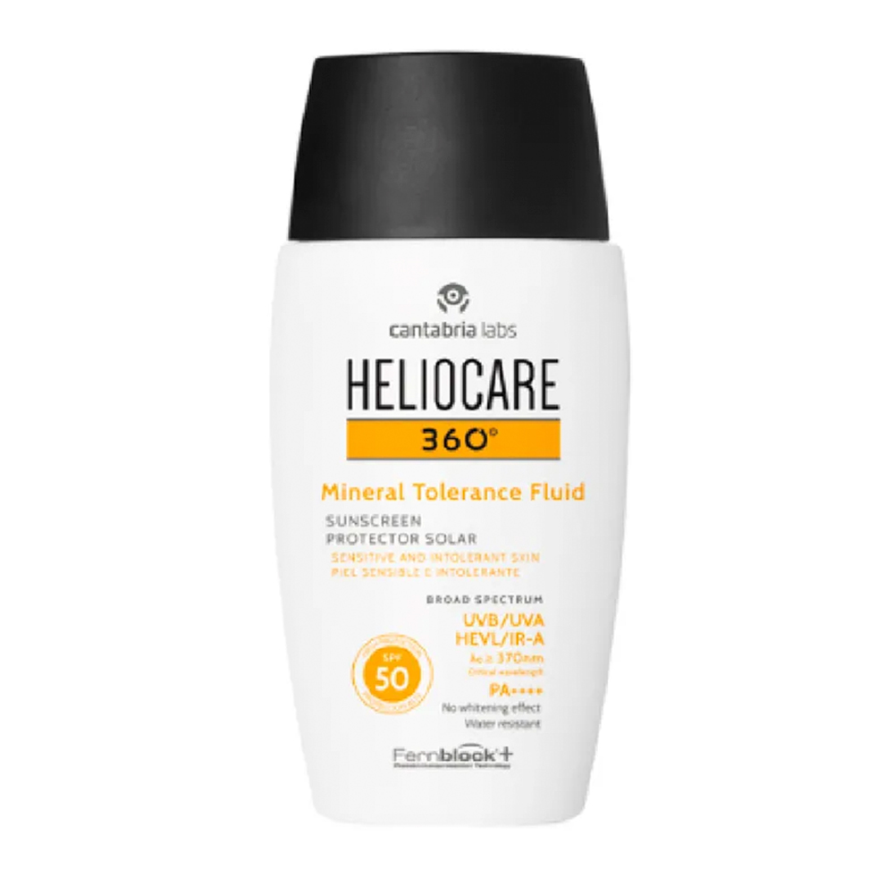 Heliocare 360 Protector Solar Mineral Tolerance Fluid SPF 50 de 50 ml